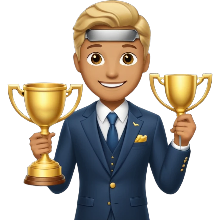 billionaire trophy emoji