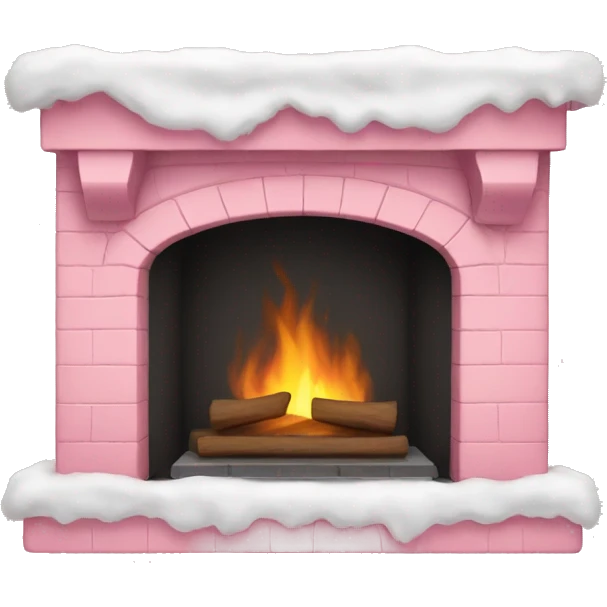 Winter Pink FirePlace emoji