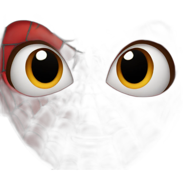 spiderman　face emoji