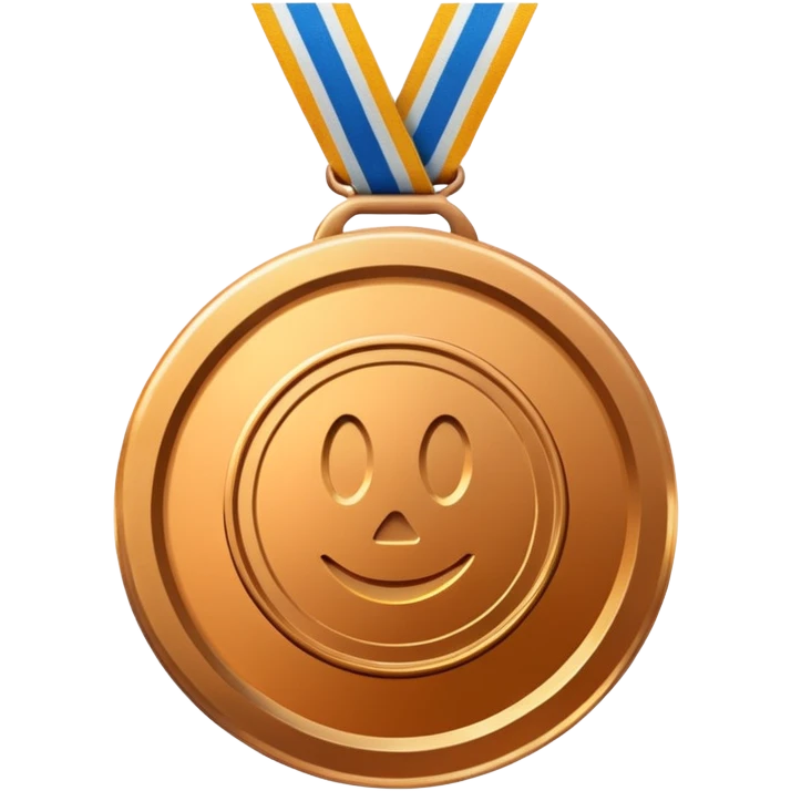 simple gold medal emoji