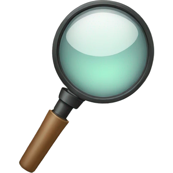 magnifier emoji