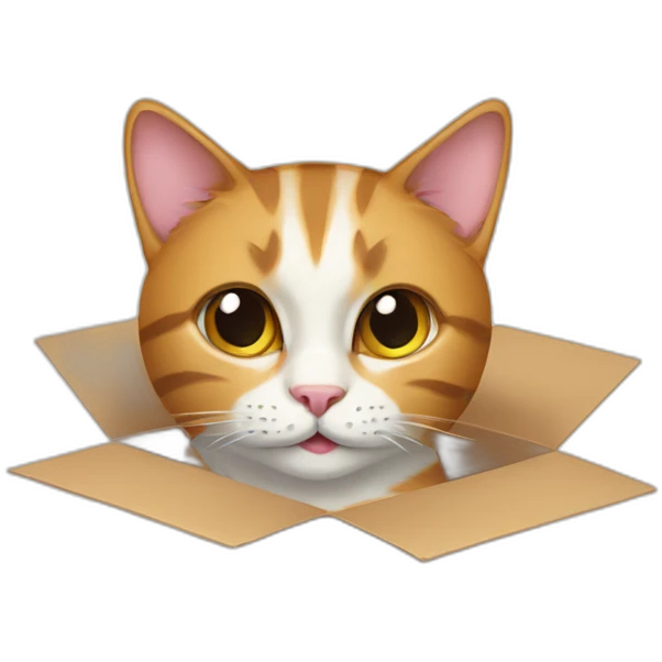 cat in box emoji