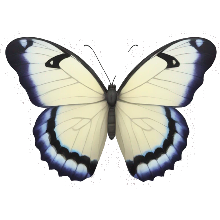 Borboleta branca emoji