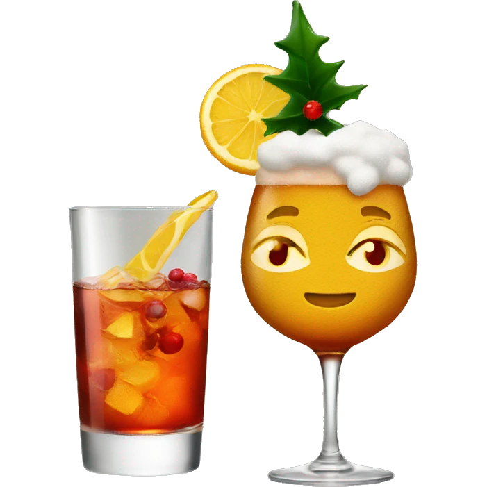 Christmas Spritz emoji