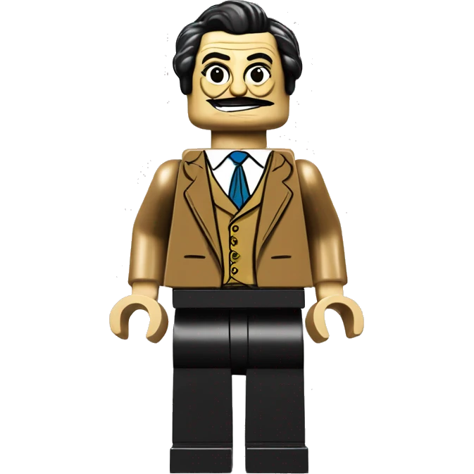 salvador dali lego full body emoji