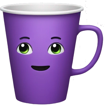 Purple cup emoji