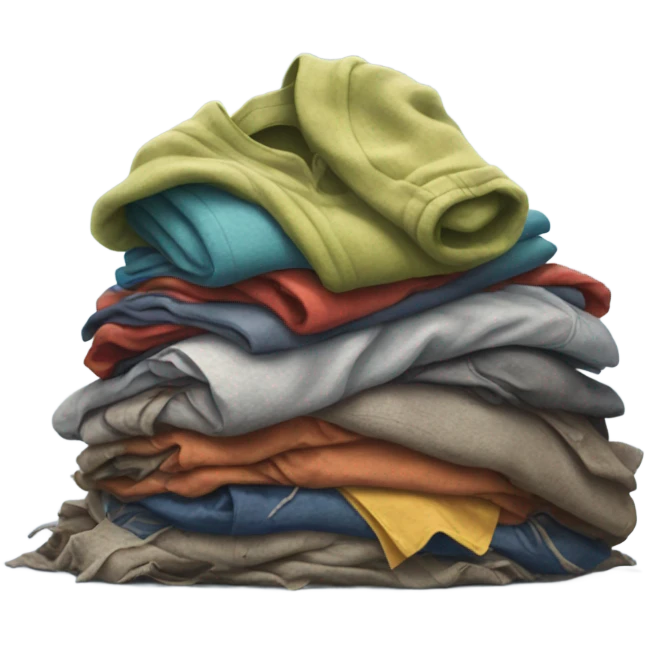 pile of rotten clothes emoji