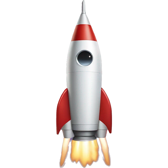 rocket puts finger to lips emoji