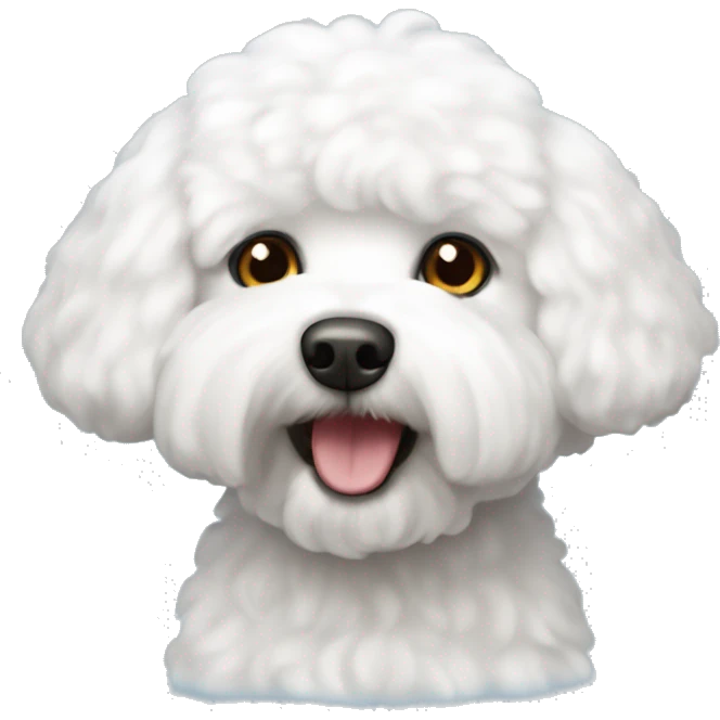 Bichon frise emoji