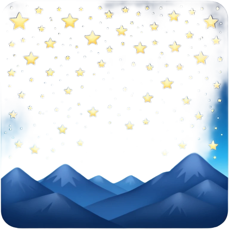 Sky stars emoji