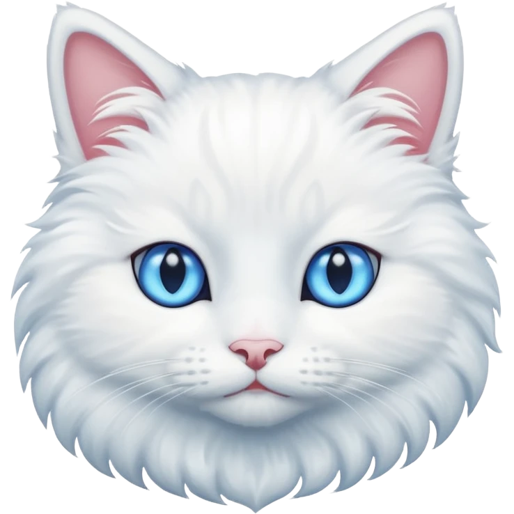 white cat emoji