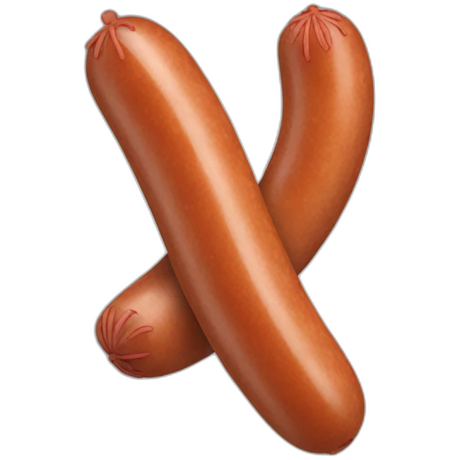 sausage emoji