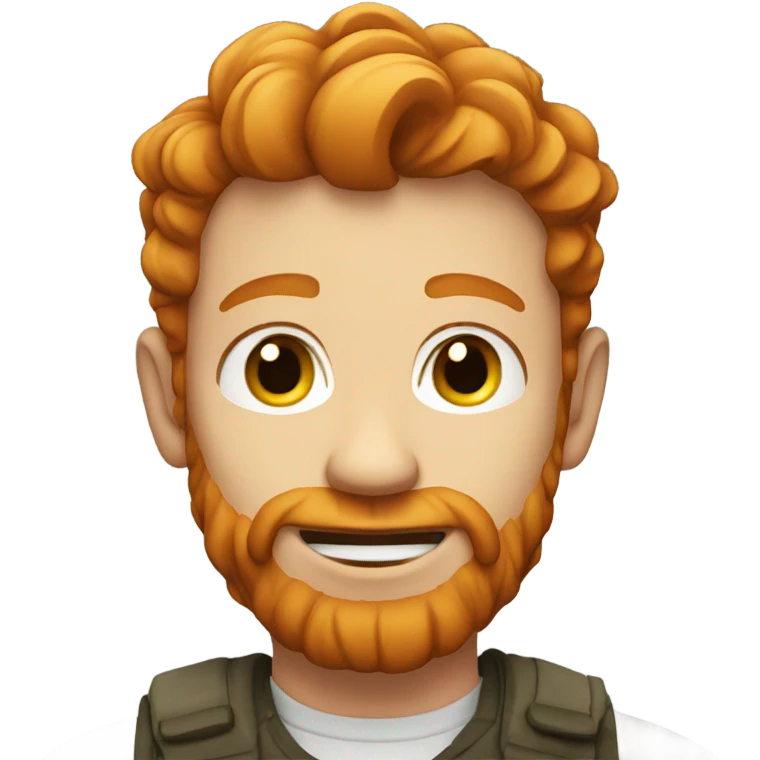 attractive  ginger man emoji