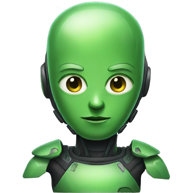 Green Androide  emoji