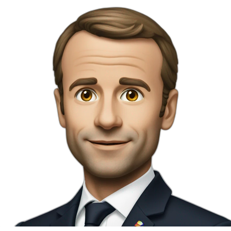macron is gay emoji