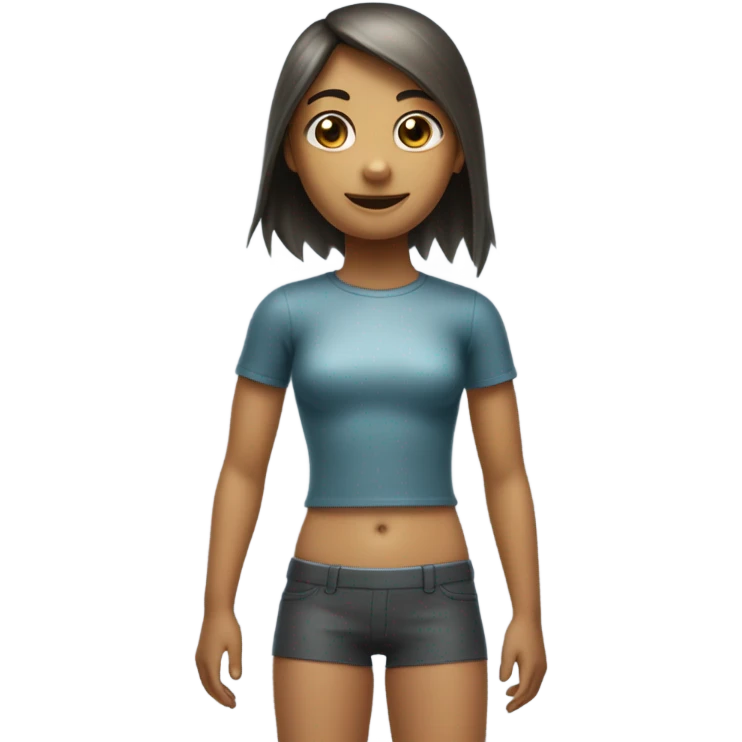 shark mixed with girl emoji