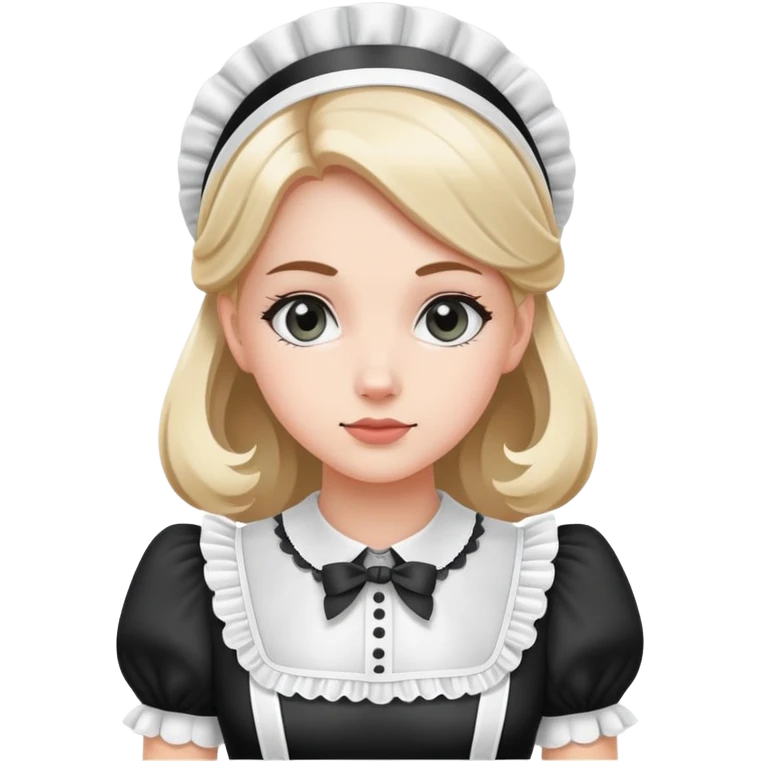  French maid emoji