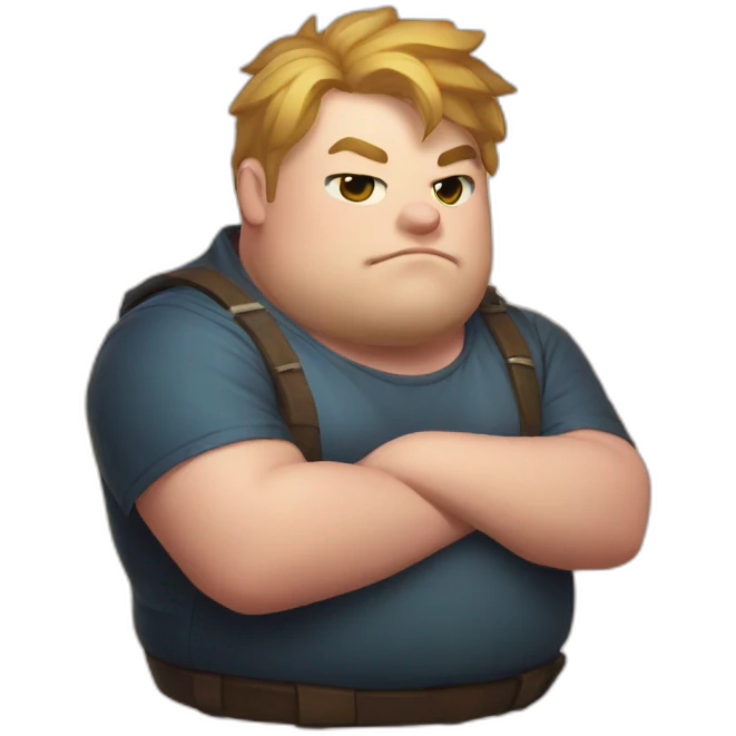 league of legends extremely fat player emoji