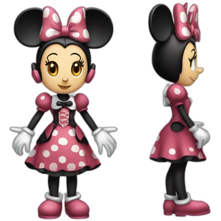 Clockwork Minnie Mouse Full Body emoji