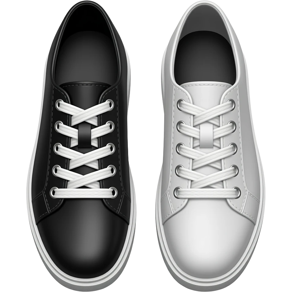 rick owens low shoes with black and white and with chunky laces emoji