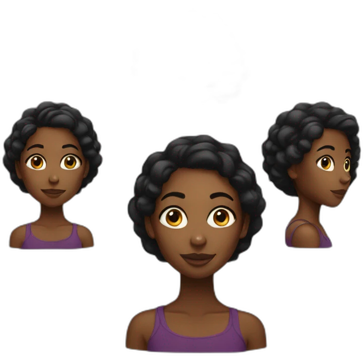 black girl emoji