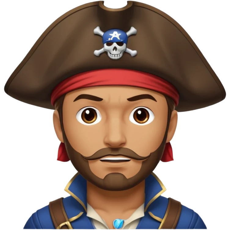 Пират капитан америка emoji