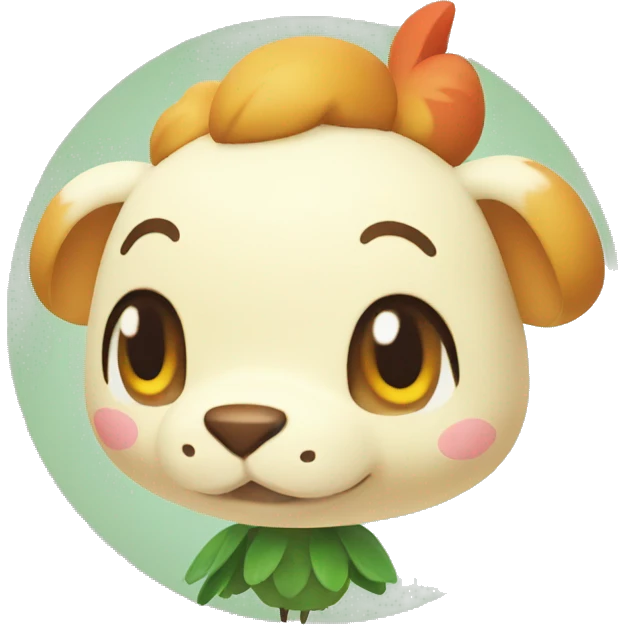 animal crossing new horizons logo emoji