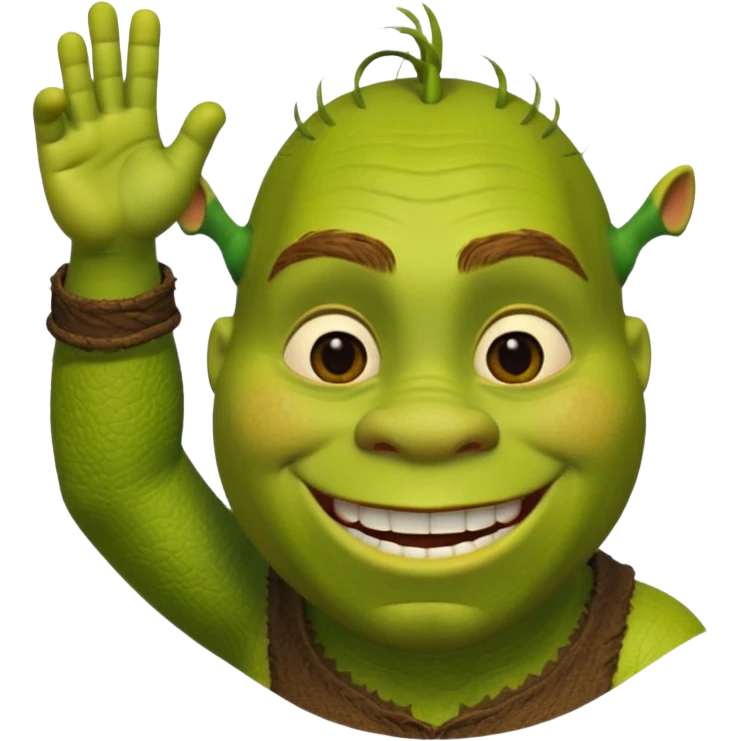 Sherk with ok sigh emoji