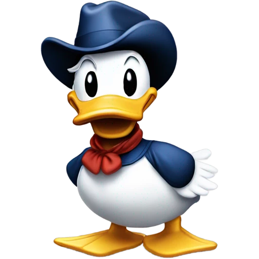 Disney Donald Duck ￼ emoji