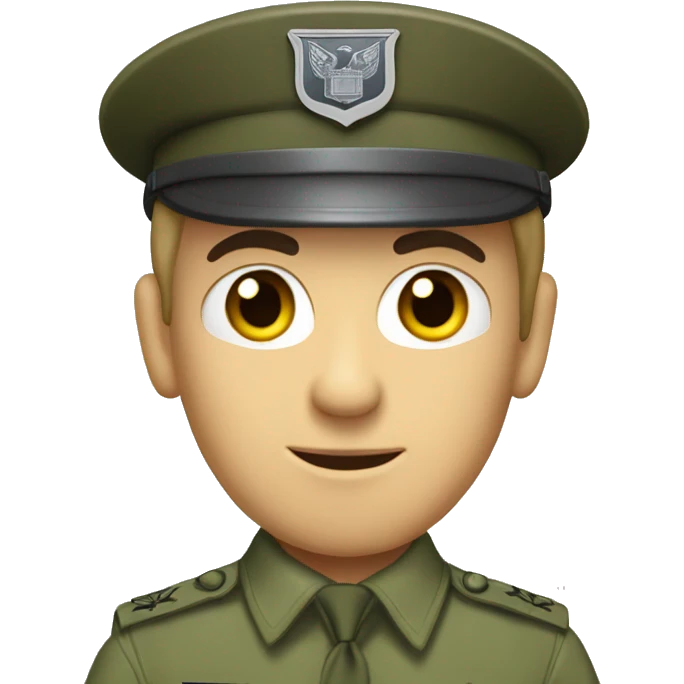 us army warrant officer old caucasion emoji