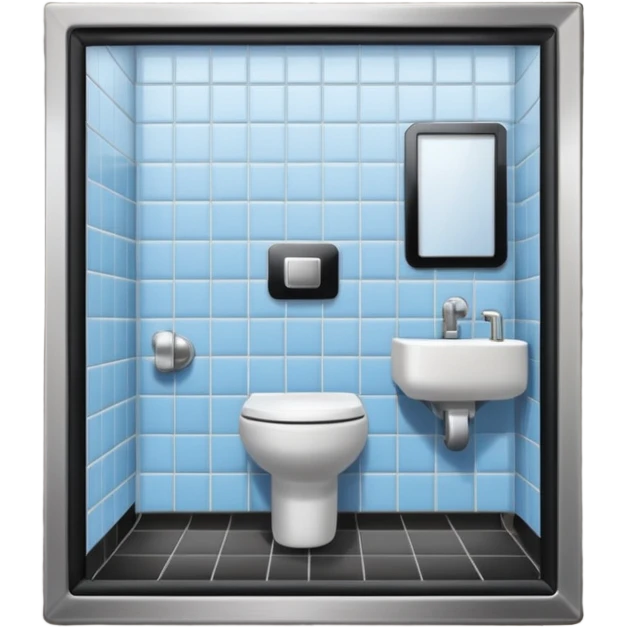 public restroom emoji