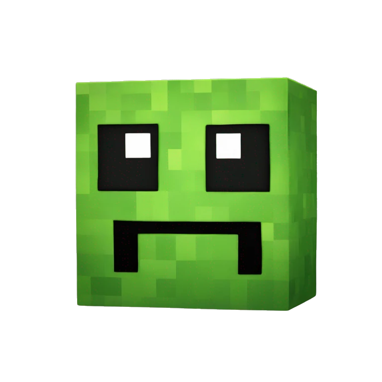 Minecraft creeper emoji