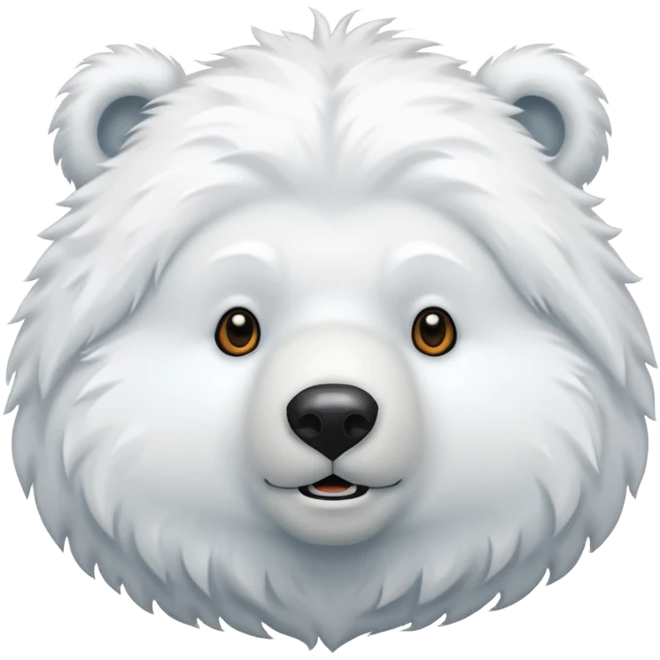 white Bear emoji