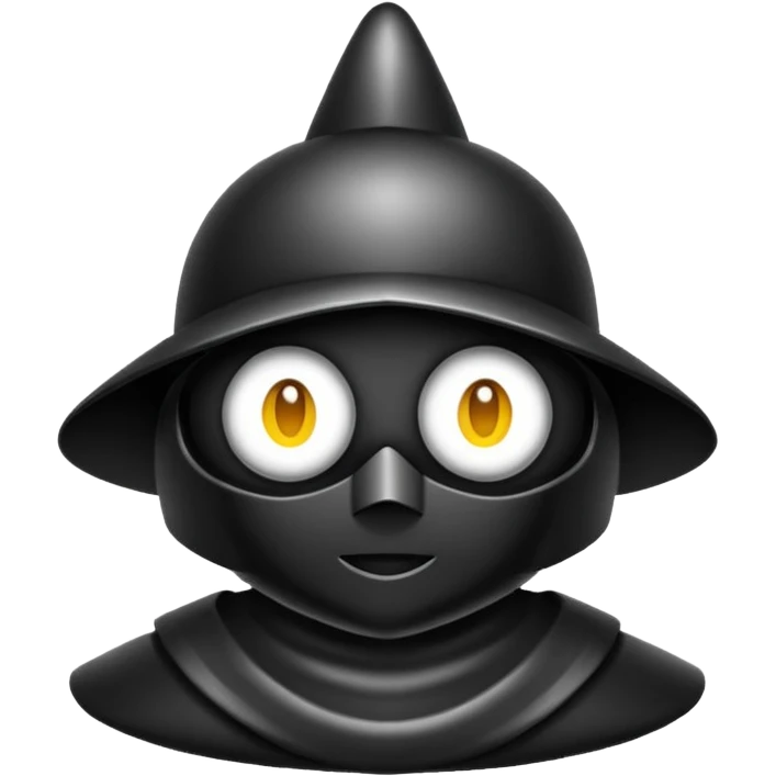 Mancuerna vista desde el ángulo derecho emoji