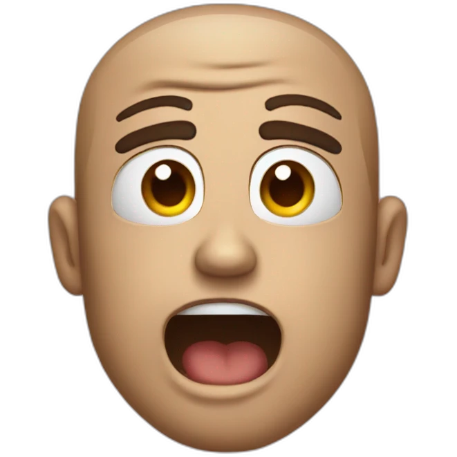 What did you say?face emoji emoji