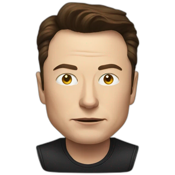 Evil Elon Musk emoji