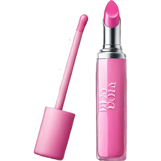 Dior pink lipgloss emoji