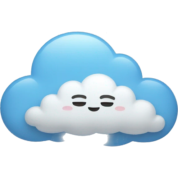 Cloud emoji