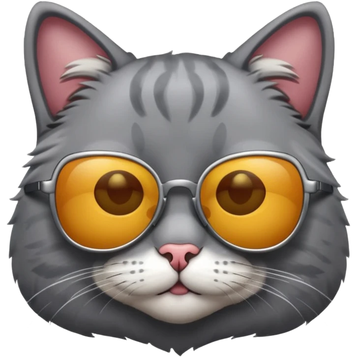 Cat wearing sunglasses emoji