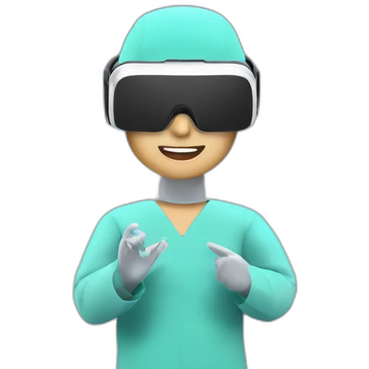 Surgeon-with-virtual-reality-display emoji