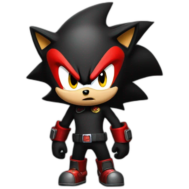 Shadow the hedgehog emoji