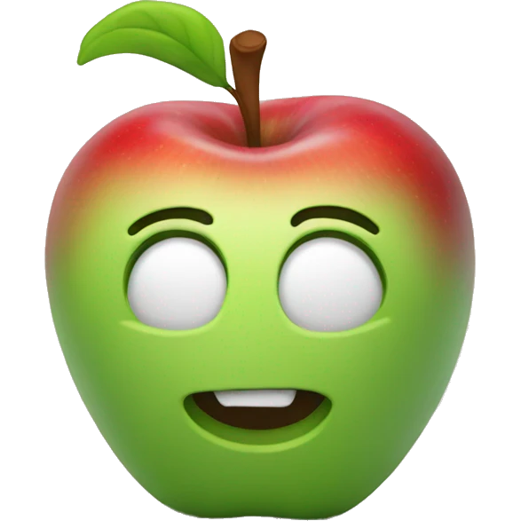3d Apple  emoji