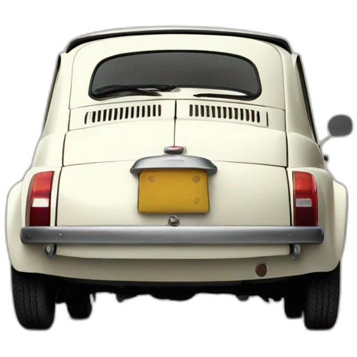 Fiat 500 old emoji