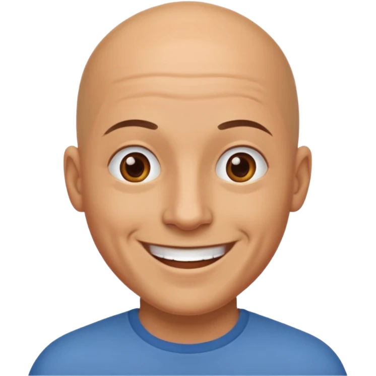 bald man emoji emoji