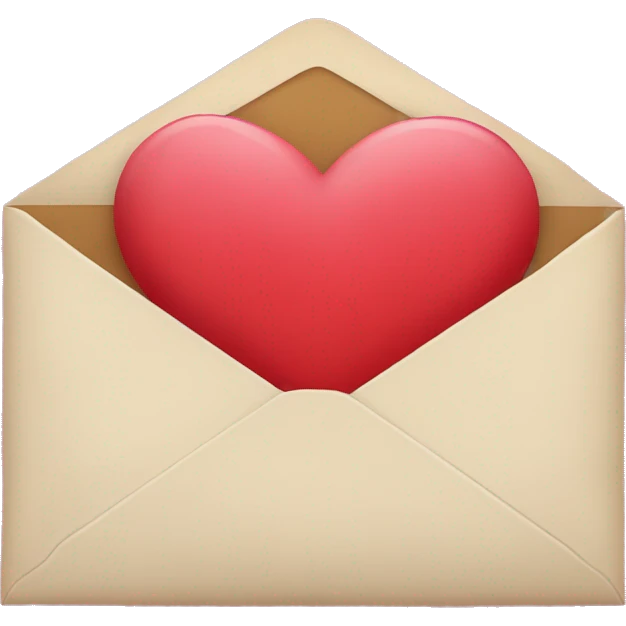 valentine’s day envelope emoji