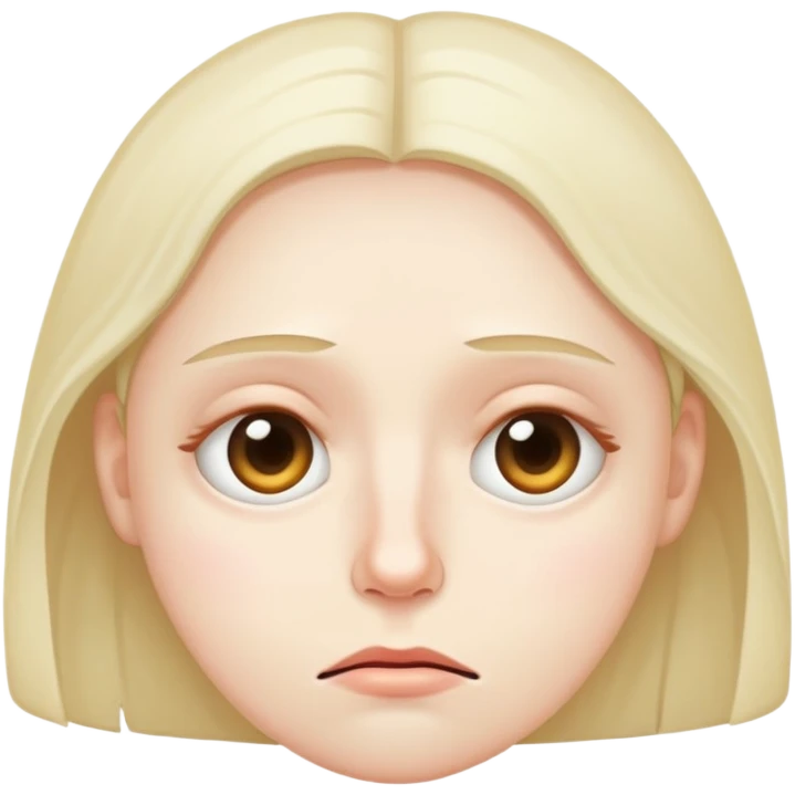 Tired face with eyebags  emoji