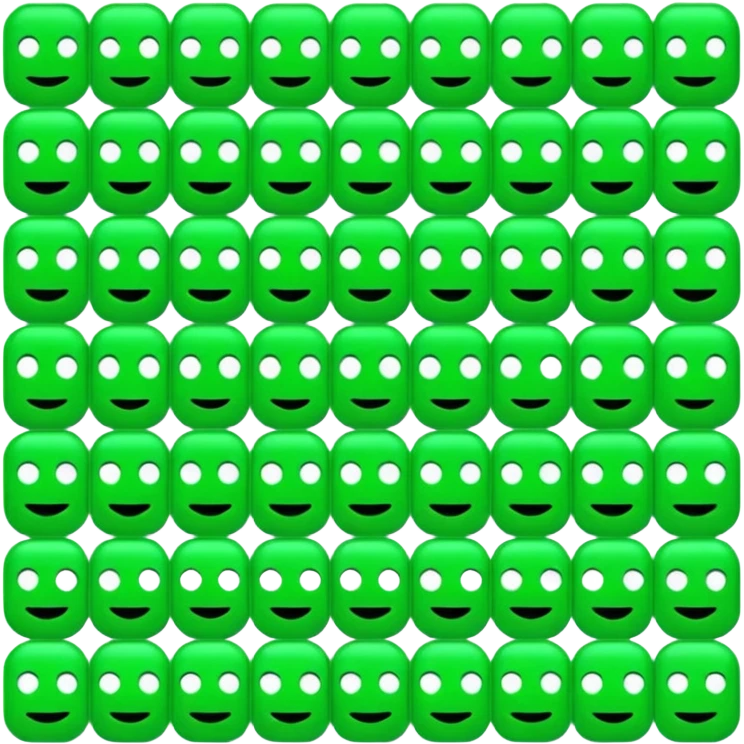 y3k emojis, that are technology based. im making an aesthetic for exe, gpt, error, silver, hints of green. think, the matrix & beyonce rennesance emoji