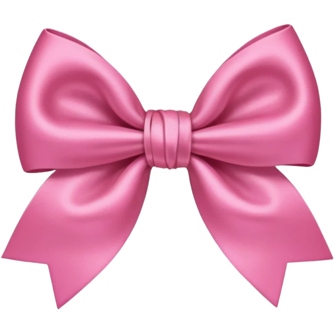 Pink Bow hair accessories  emoji