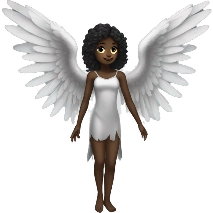 black angel wings emoji