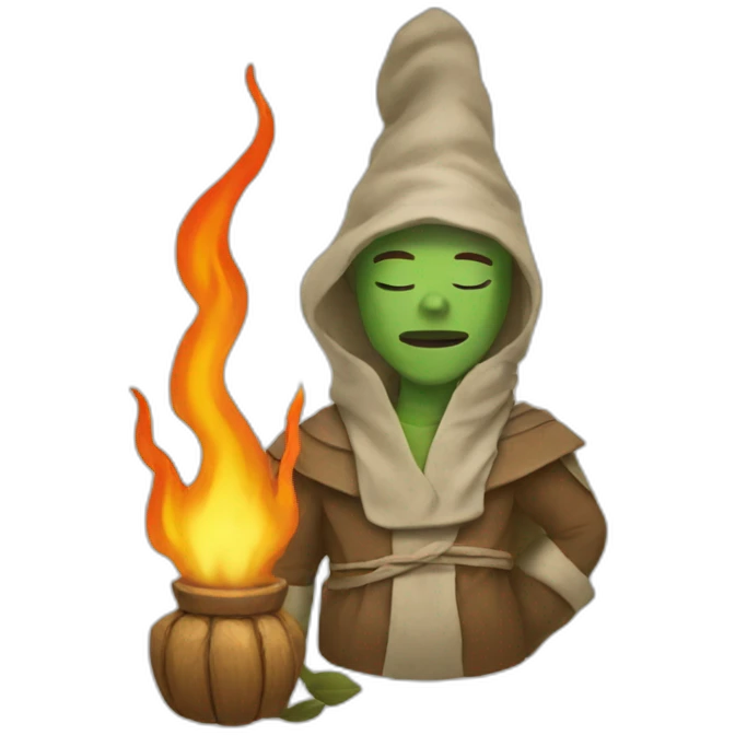 burning sage emoji